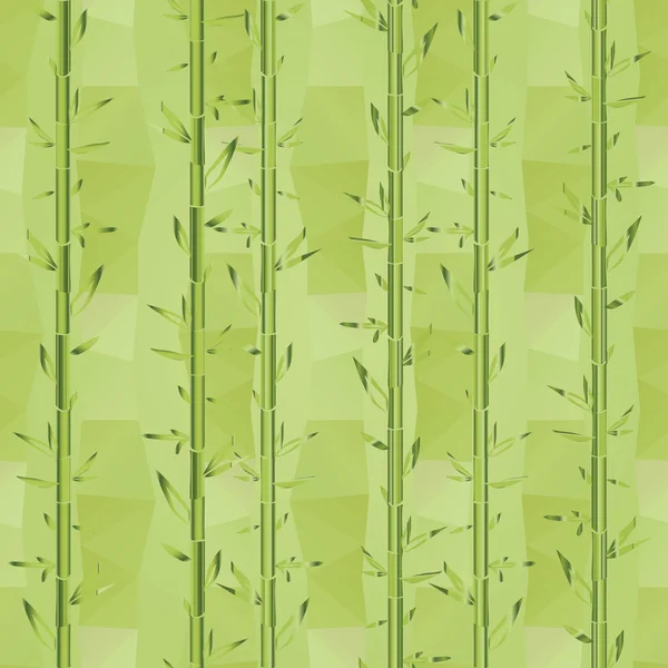 Bambu verde — Vetor de Stock