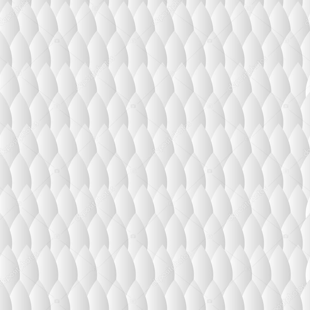 White geometric pattern with triangle