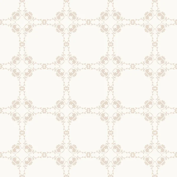 Neutral floral bakgrund. — Stock vektor