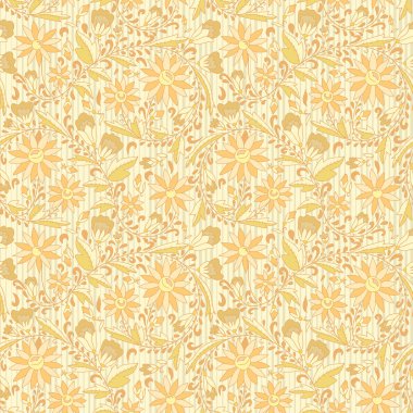 Dikişsiz çiçek süsleme