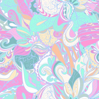 Dikişsiz soyut çizilmiş doku