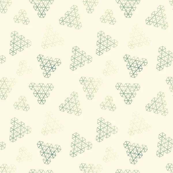 Patrón geométrico del triángulo hexágono — Archivo Imágenes Vectoriales