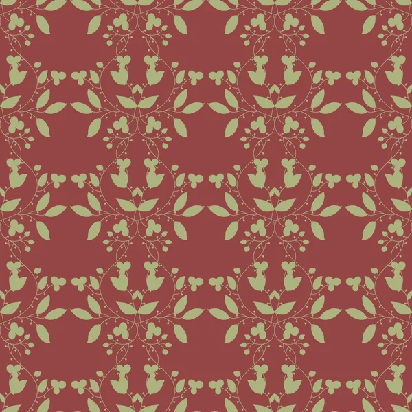 Neutrale floral achtergrond — Stockvector