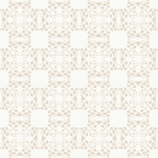 Neutrale floral achtergrond — Stockvector