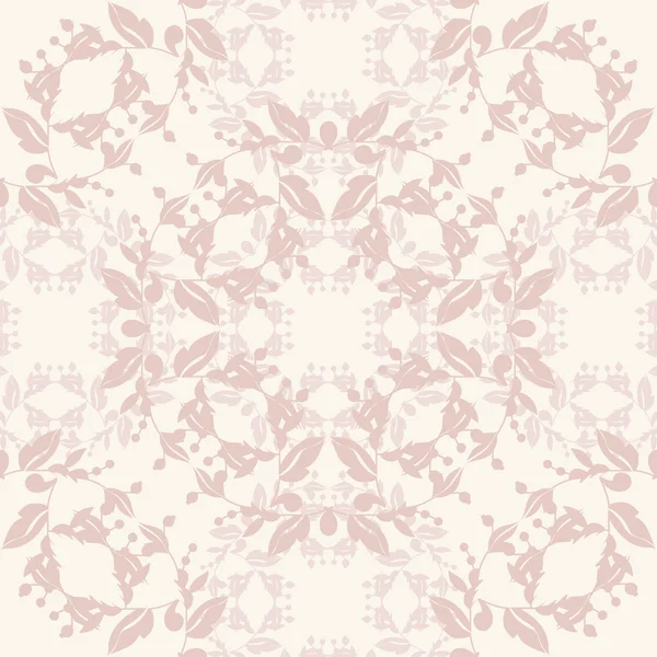 Fondo floral neutro — Vector de stock