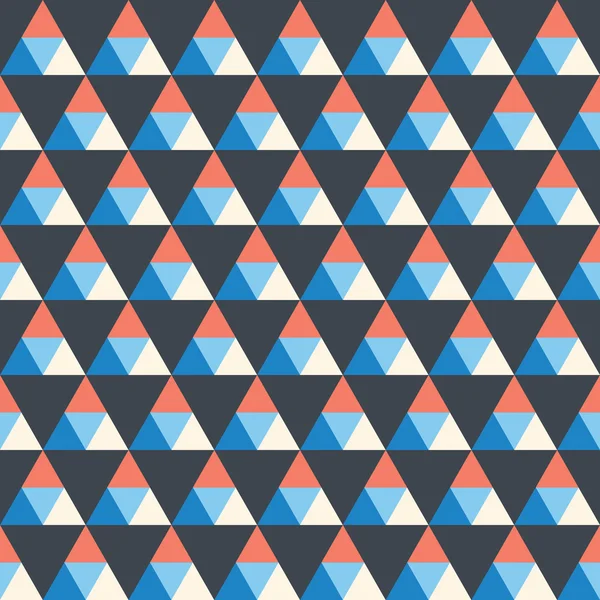 Бесшовная текстура с треугольниками — стоковый вектор