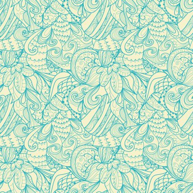 Dikişsiz soyut çizilmiş doku