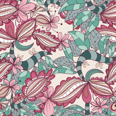 Dikişsiz soyut çizilmiş doku