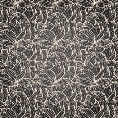 çiçek ile sorunsuz karanlık doku