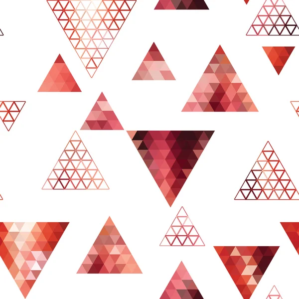 幾何学的図形のレトロなパターン — ストックベクタ