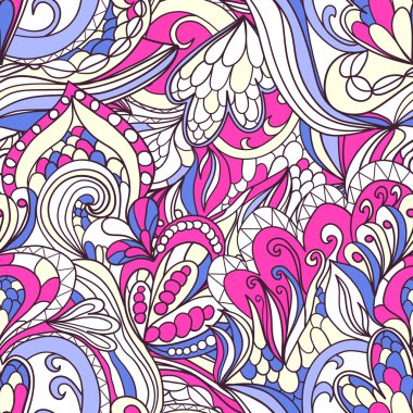 arka plan dalgalar kesintisiz dalga paterni, çizilmiş