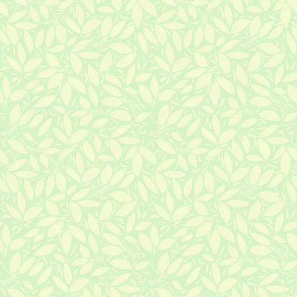 Neutral green beige plant wallpaper — Stock Vector