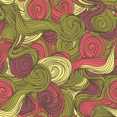 Dikişsiz soyut çizilmiş doku