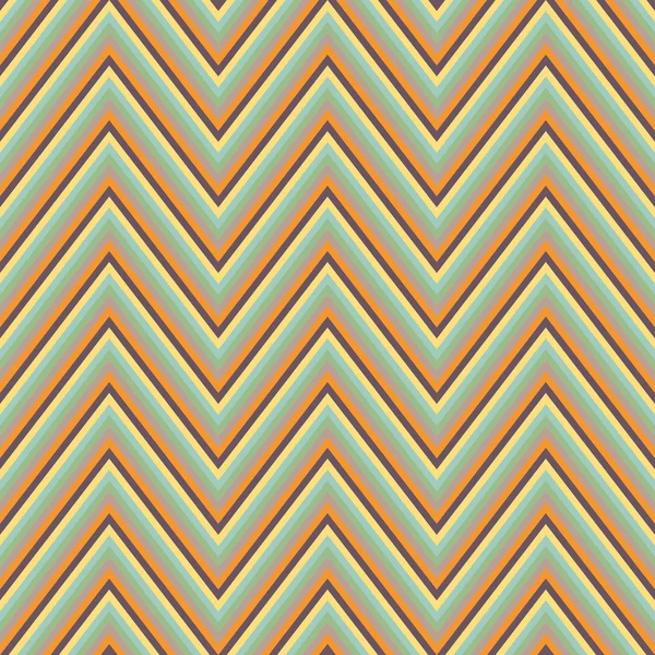 Abstract seamless retro zigzag ornament — Stock Vector