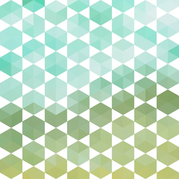 Retro pattern of geometric hexagon shapes — Stock Vector