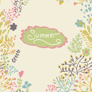 soyut bitkiler ile sınır