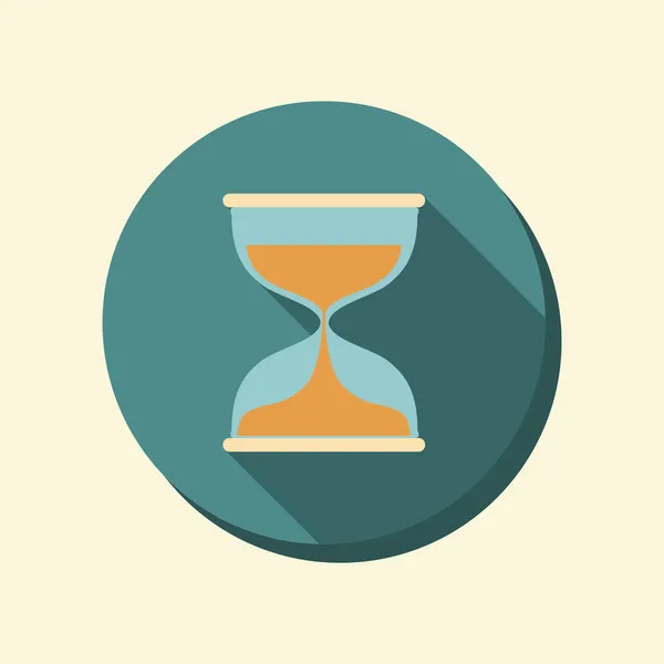 Hourglass waiting icon — Stock Vector