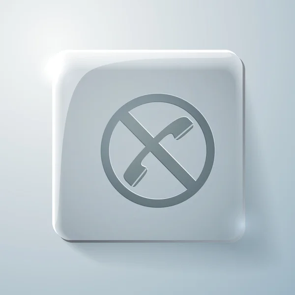 Verboden gebruik van de telefoon-tekentelefon işareti kullanmak yasaktır — Stok Vektör