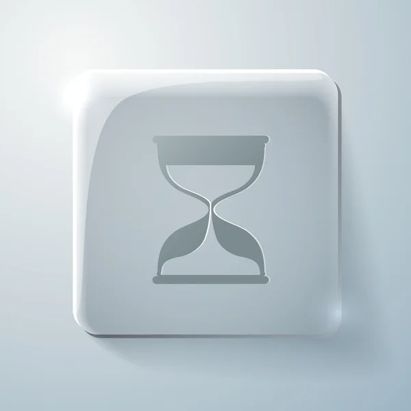 Hourglass signe d'attente — Image vectorielle