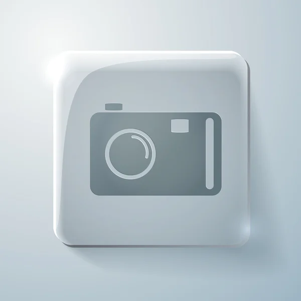 Foto camera teken — Stockvector