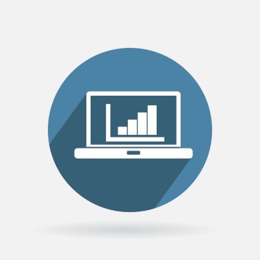 Sembol diyagramlı dizüstü bilgisayar