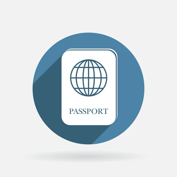 国际护照的标志 — 图库矢量图片