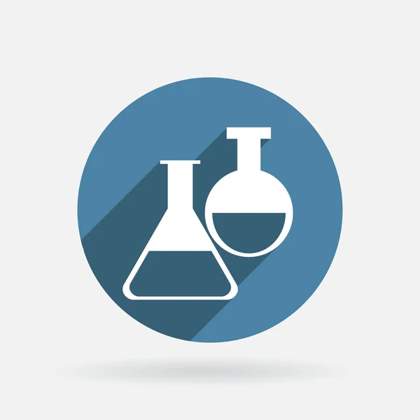 Lamp symbool chemie — Stockvector