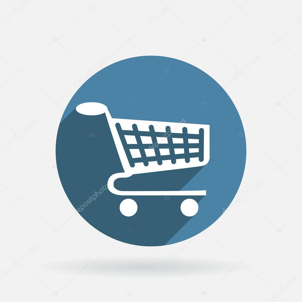 Cart online store, Internet basket shopping Stock Vector by