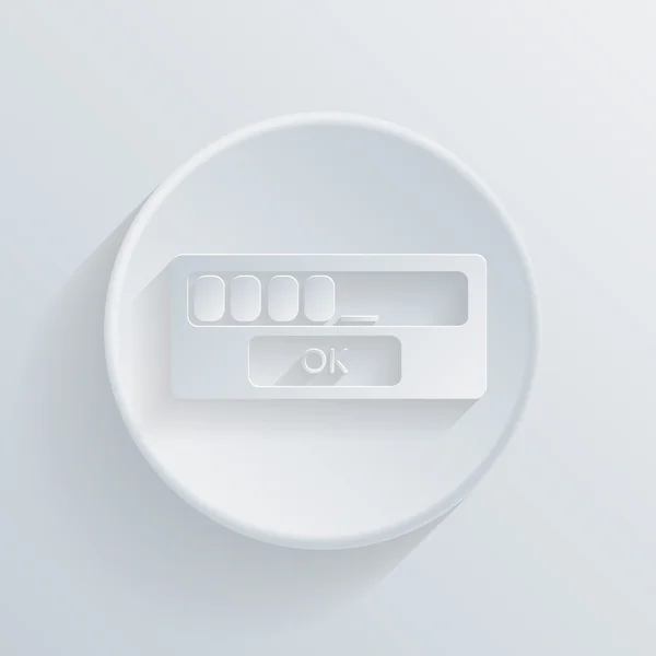 Pictogram van de web-interface — Stockvector