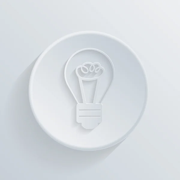 Incandescent lamp icon — Stock Vector