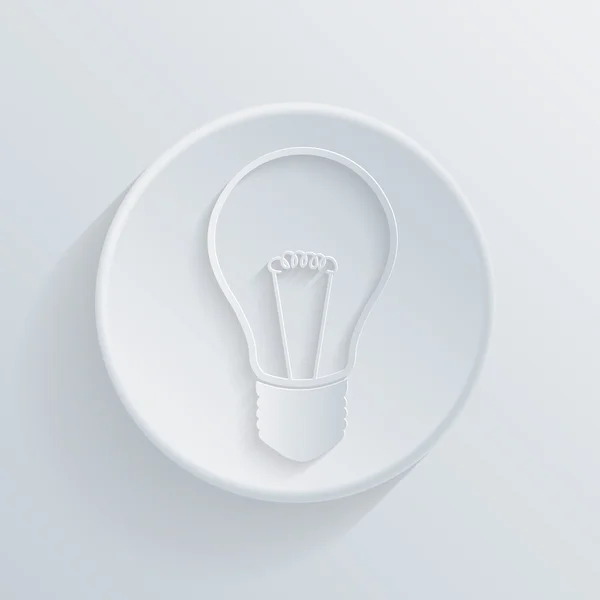 Incandescent lamp icon — Stock Vector