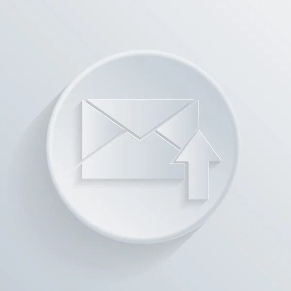 Pictogram van de envelop van de post — Stockvector