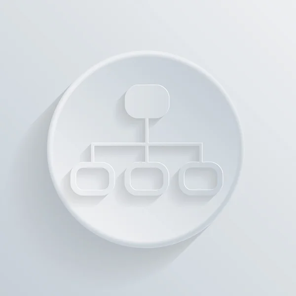 Server network icon — Stock Vector