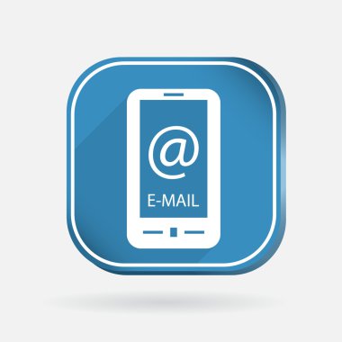 simge posta ile Smartphone.