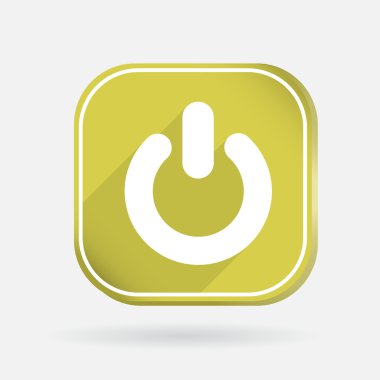 güç işareti simgesi