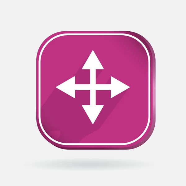 Move arrows icon — Stock Vector