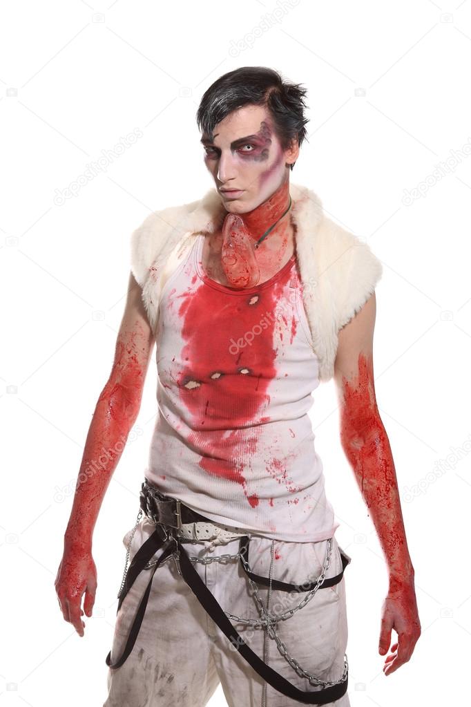 Zombie Mad man Blood