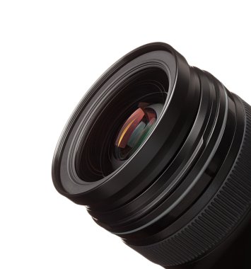 fotoğraf makinesinin objektifi