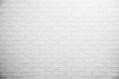 Beyaz tuğla duvar 