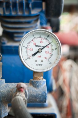 closeup basınç ölçer