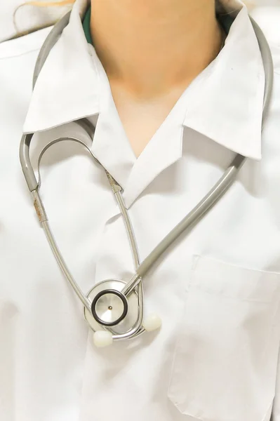 Doctor and stethoscope — Stock Photo, Image