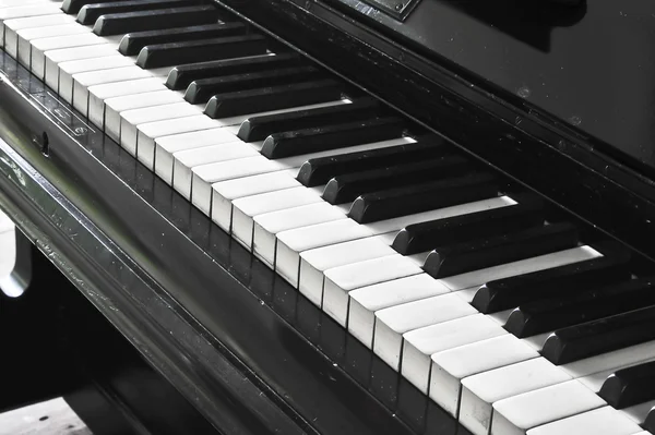 Teclas de piano — Foto de Stock