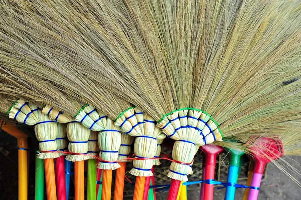 Broom background — Stock Photo, Image