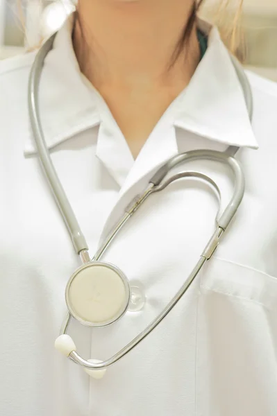 Doctor and stethoscope — Stock Photo, Image