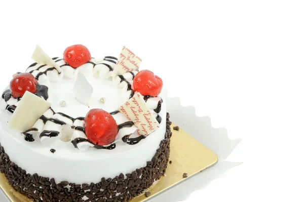Красочный праздничный торт — стоковое фото