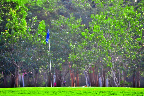 Golfbaan in thailand — Stockfoto