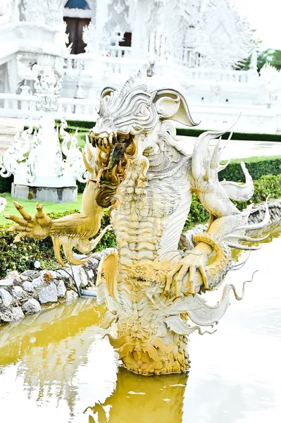 Şeytan durumu wat rong khun, chiangrai, Tayland — Stok fotoğraf