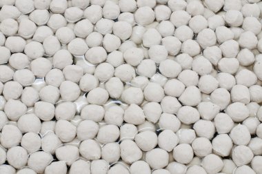 Haşlanmış domuz eti et topu 