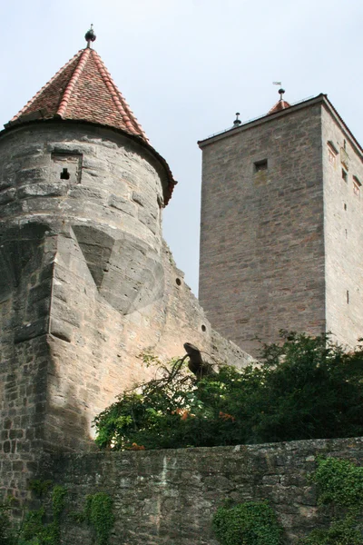 Medieval city towers 1978 — Stock Photo, Image