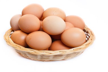 hasır sepet yumurta. 